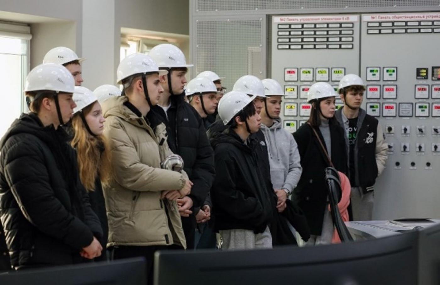 Практические занятия студентов-энергетиков в Гродно